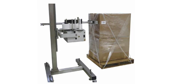 End-of-line pallet identification